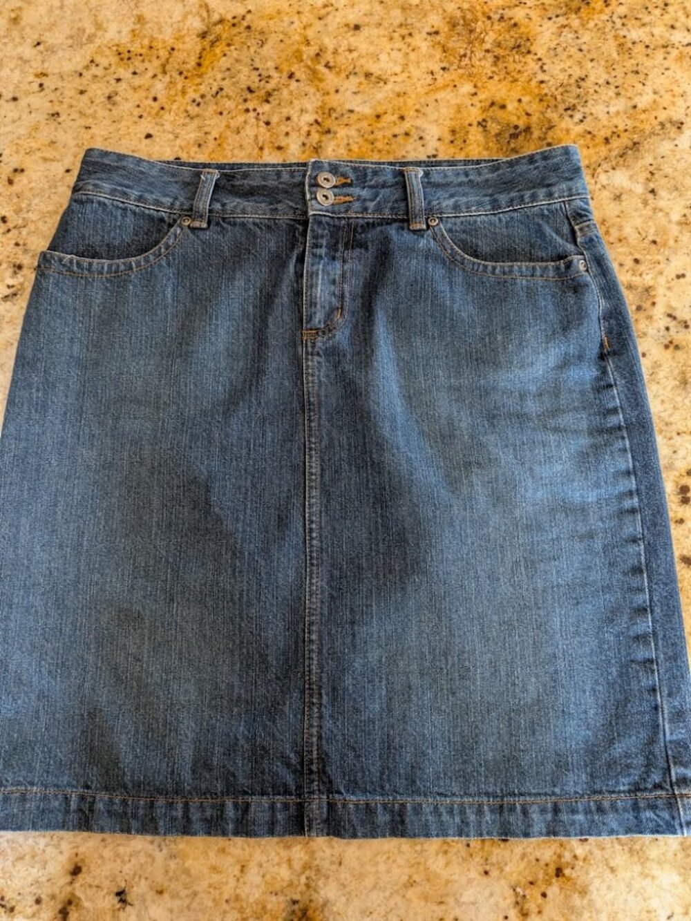 Women's Denim Skirt - Liz&Com, Size 10